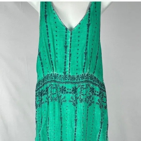 Cotton Maxi Boho Sundress  Raga Size Medium - Picture 1 of 9